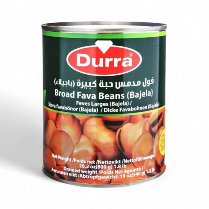 Durra - Boiled Broad Fava Beans (Bajela) 800gm