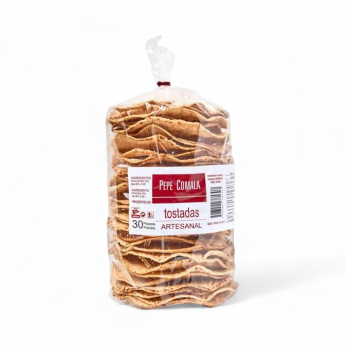 Pepe Comala - Tostadas (30pcs) 470gm