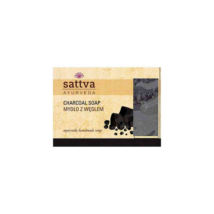 Sattva Ayurveda Soap - Charcoal 125gm