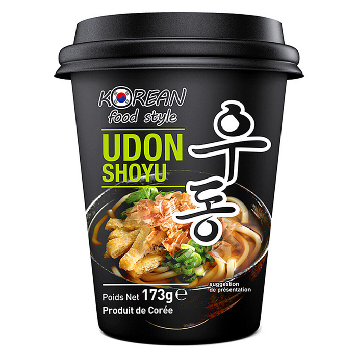 Korean Food Style Udon Cup Noodles - Saveur Shoyu 173gm
