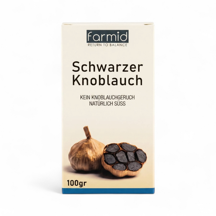 Farmid – Schwarzer Knoblauch (Black Garlic) 100gm