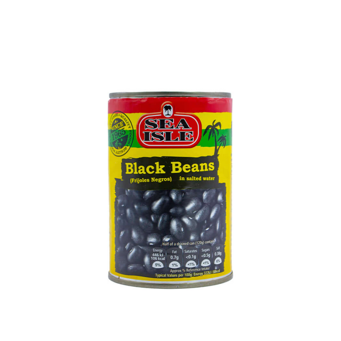 Sea Isle Boiled Black Beans (Canned) 400gm