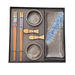 Jade Temple - Ceramic Sushi Set with Dipping Bowl & Chopsticks (1pc)