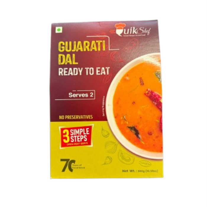 Quik Shef Gujarati Dal - 300gm (Ready to Eat)