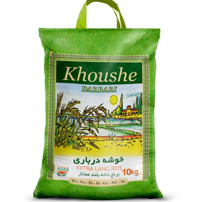 Khoushe Darbari Extra Long Basmati Rice 10kg (Only 1 per Order)