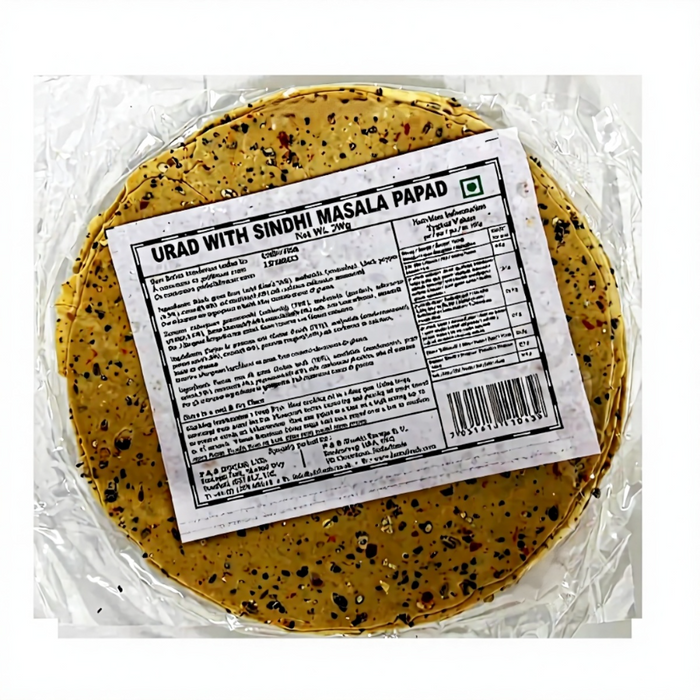 Lijjat Urad Papad - Sindhi Masala 200gm