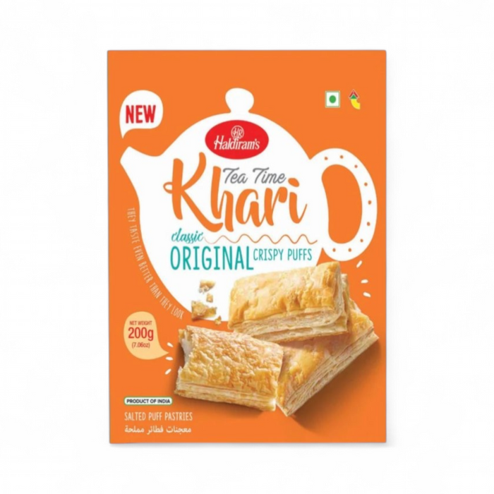 Haldiram's Tea Time Khari Puff - Plain (Original) 200gm