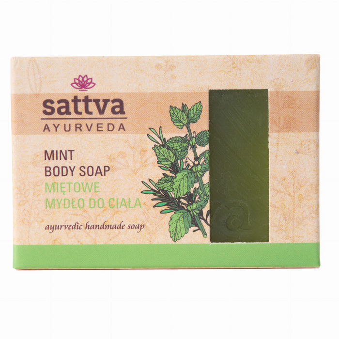 Sattva Ayurveda Soap - Mint 125gm