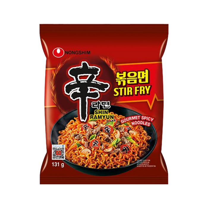 Nongshim Instant Noodles - Stir Fry Shin Ramrun 131gm