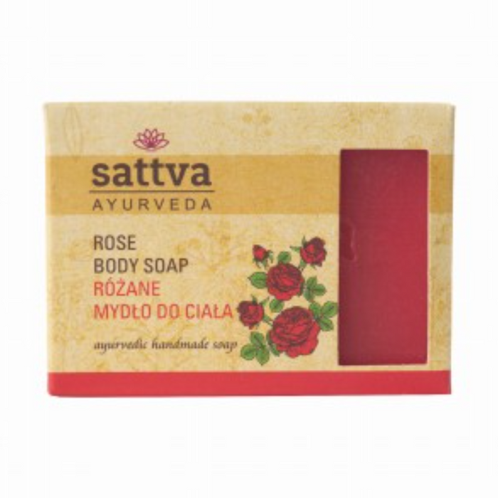 Sattva Ayurveda Soap - Rose 125gm