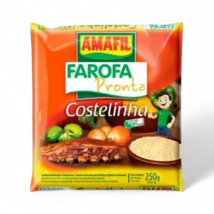 Amafil Farofa Pronto - Costelinha 250gm