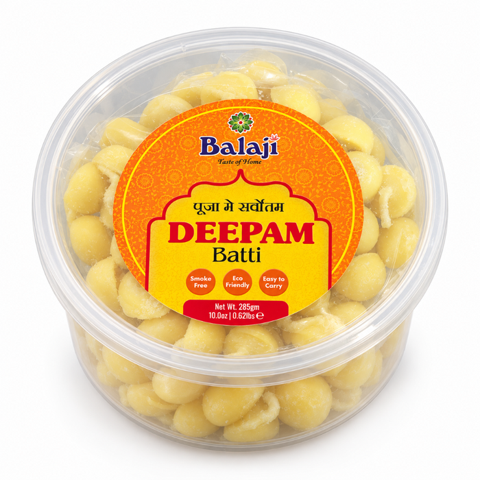 Balaji - Deepam Batti (In Ghee) 285gm