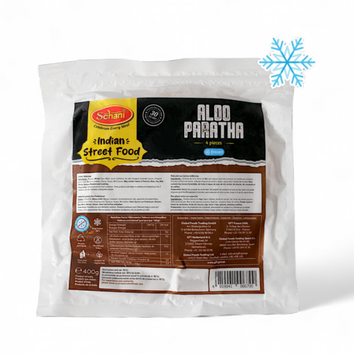 Frozen Schani Aloo Paratha (4pcs) 400gm - Only Berlin Delivery