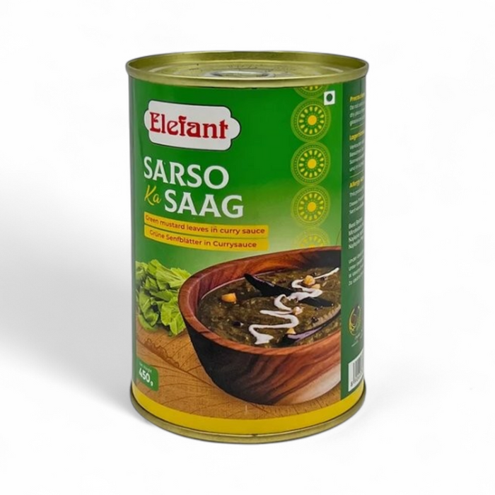 Elefant – Sarson Ka Saag (Canned) 450gm