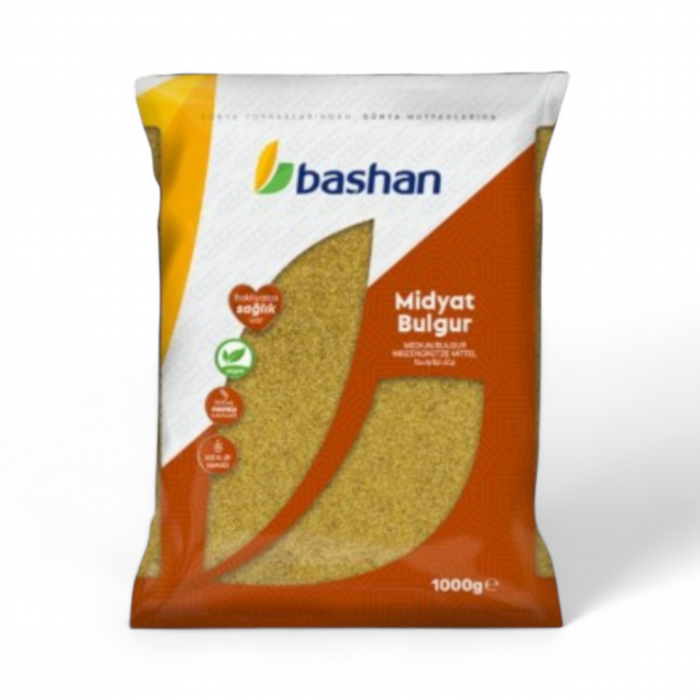Bashan Bulgur - Medium (Midyat Bulgur) 1kg