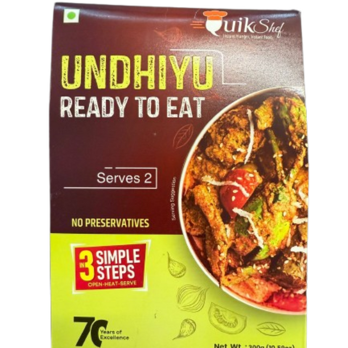 Quik Shef Undhiyu - 300gm (Ready to Eat)
