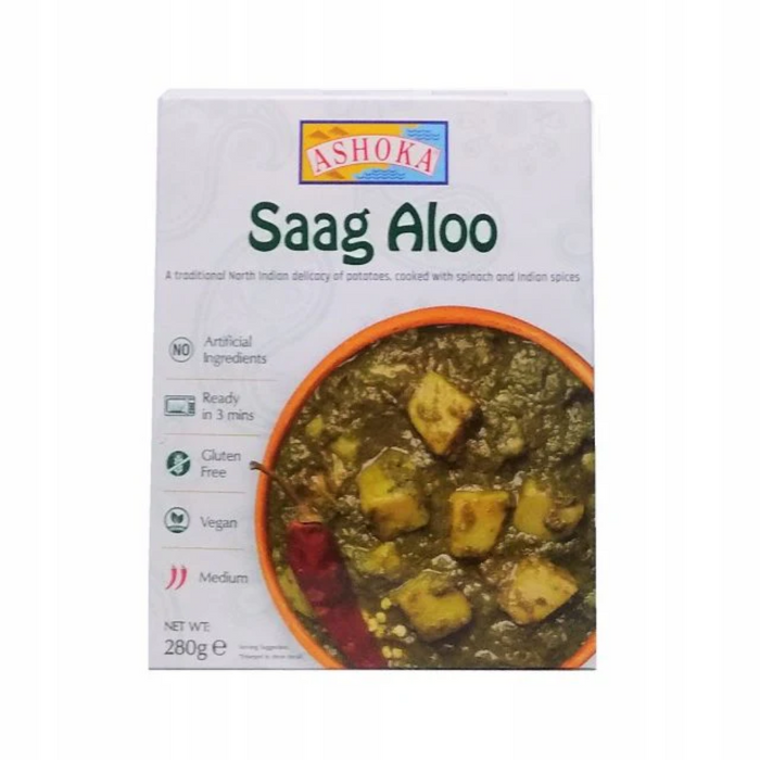 Ashoka Ready to Eat - Saag Aloo 280gm