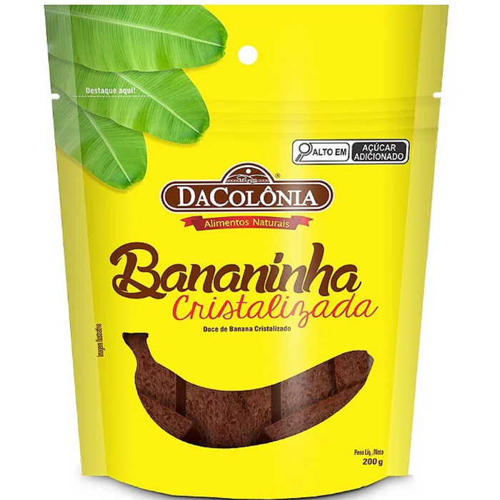 DaColônia – Bananinha Cristalizada 200gm