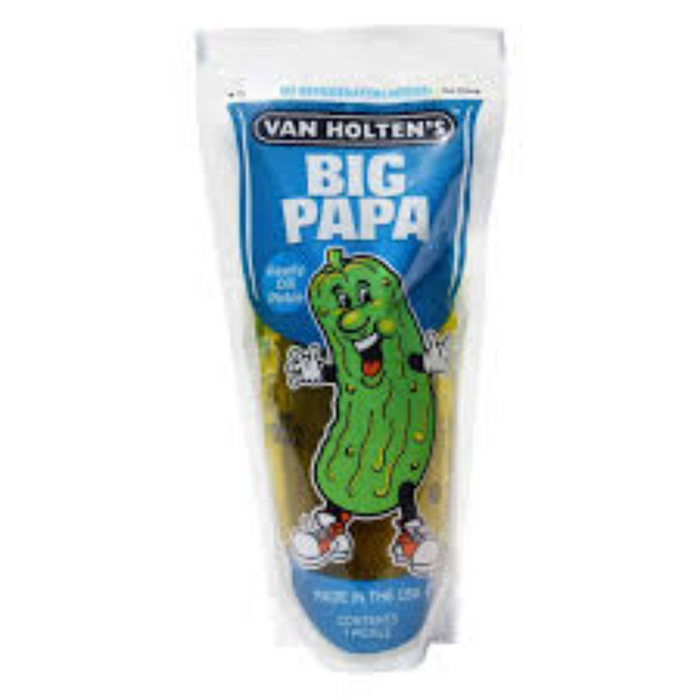 Van Holten's Pickle In A Pouch (Big Papa) 250gm