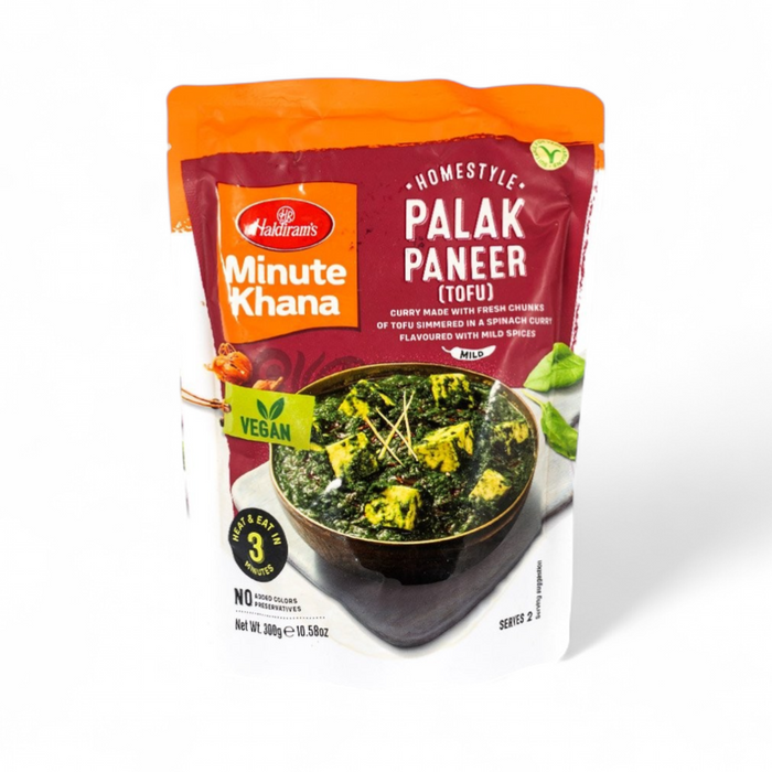 Haldiram's Minute Khana - Palak Paneer (Vegan) 300gm