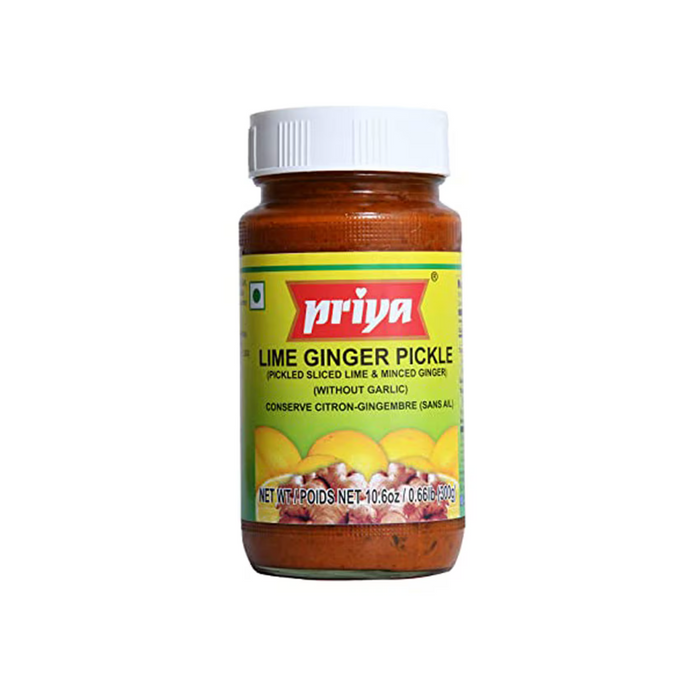 Priya Lime & Ginger Pickle 300gm