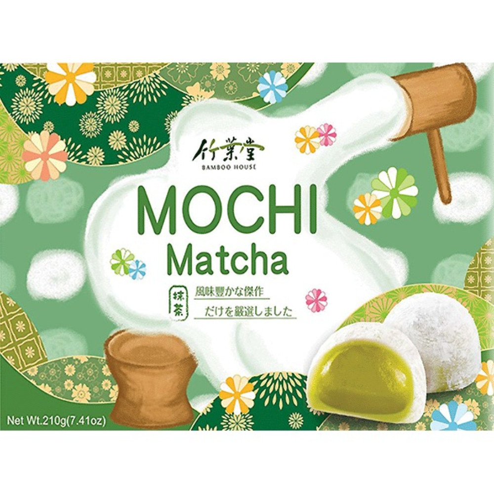 Bamboo House Mochi – Matcha 210 g — Zora Supermarkt