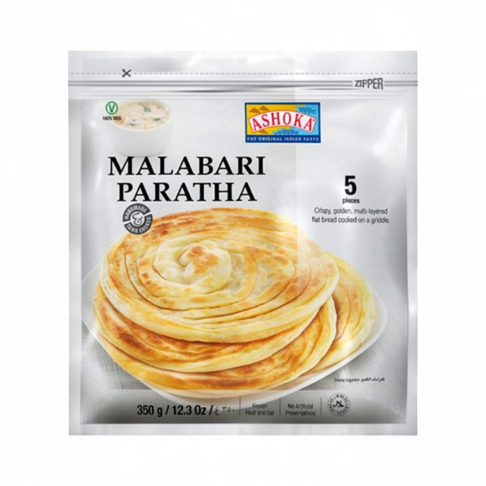 Frozen Ashoka Malabar Paratha (5pcs) 350gm - Only Berlin Delivery