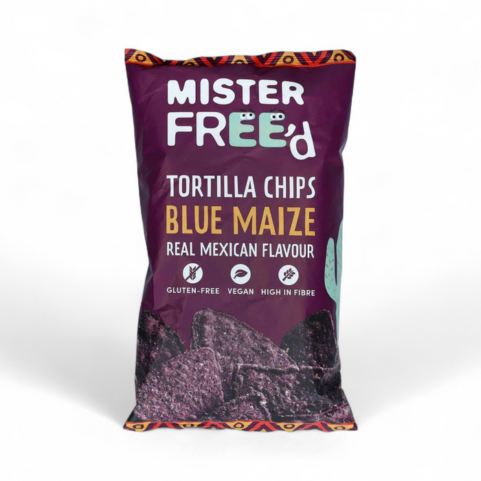 Mister Freed Tortilla Chips – Blue Maize 135gm