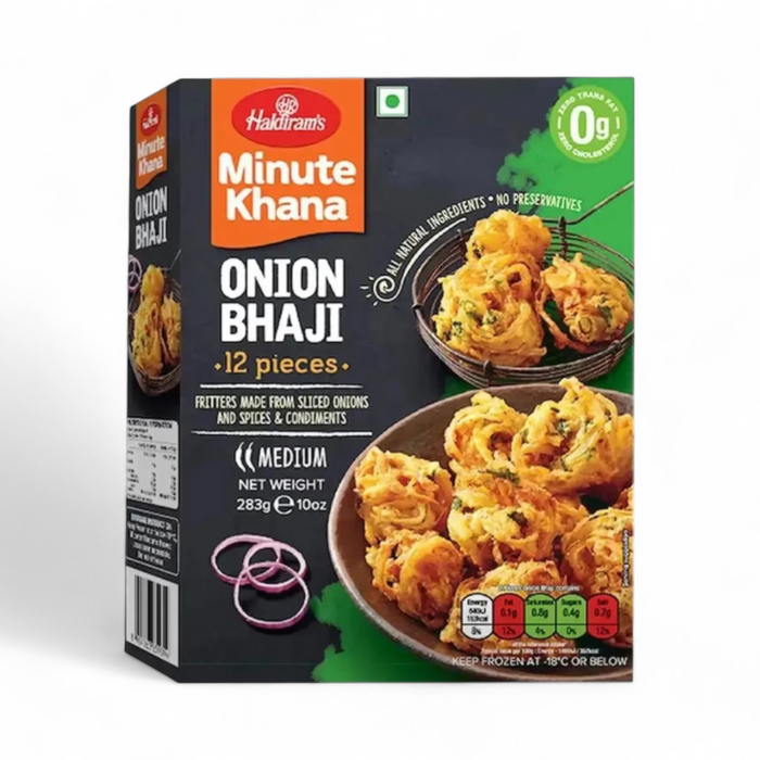 Frozen Haldiram's Onion Bhaji (12pcs) 283gm - Only Berlin Delivery