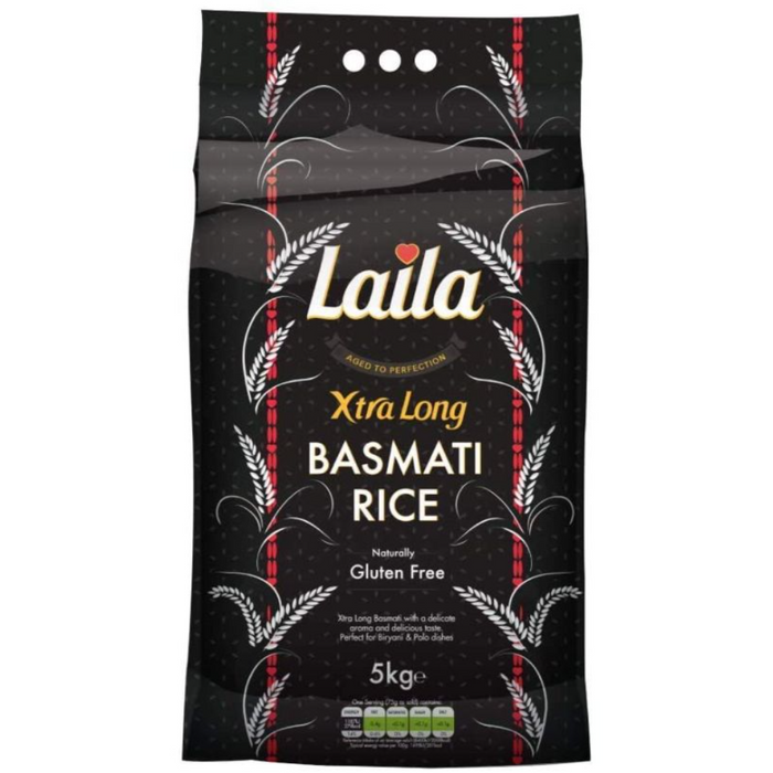 Laila Xtra Long Basmati Rice 5kg
