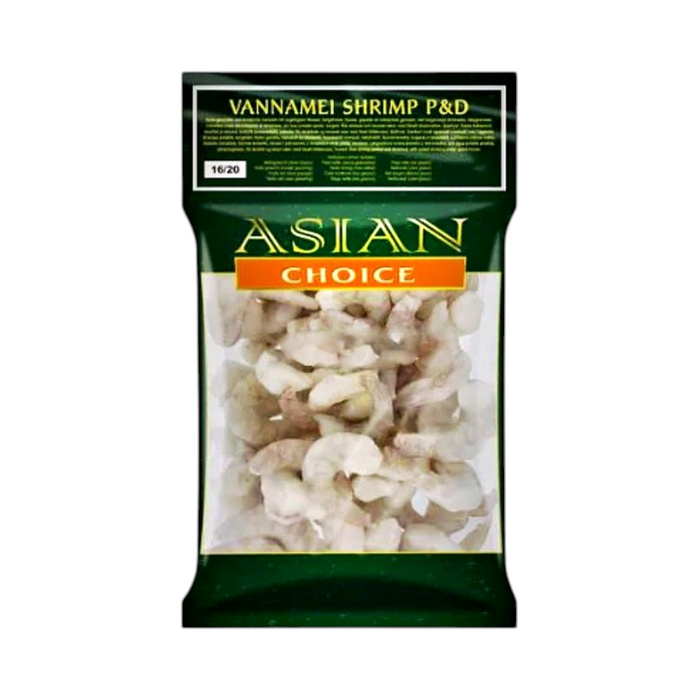 Frozen Asian Choice Vannamei Shrimps P&D (16/20) 700gm - Only Berlin Delivery