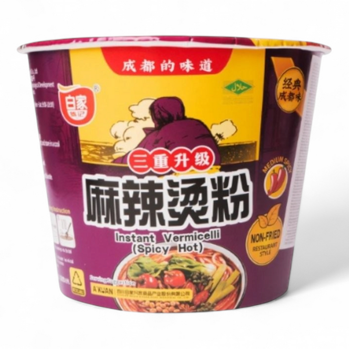 Baijia Instant Cup Vermicelli - Spicy Hot 105gm