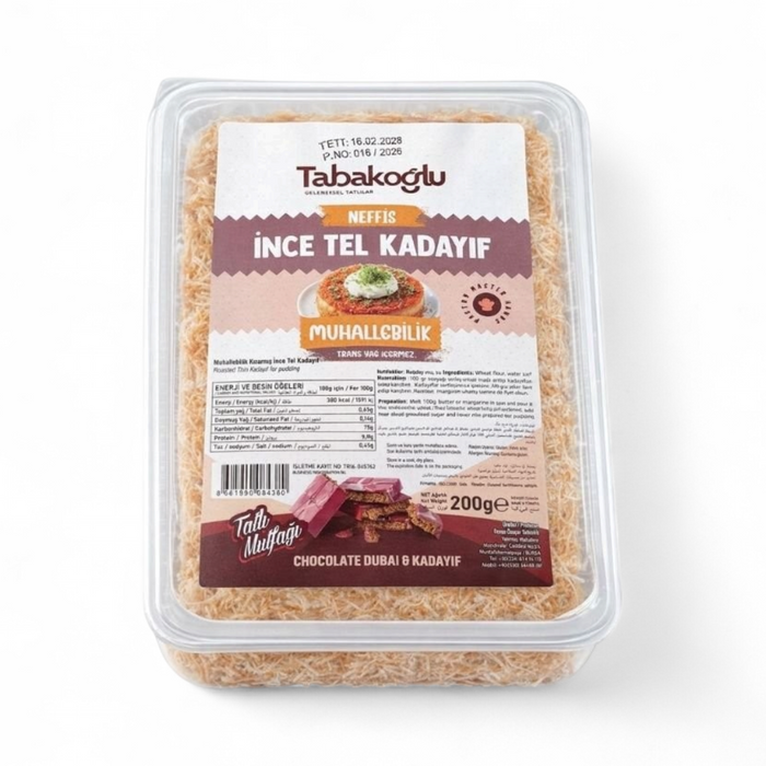 Tabakoglu Ince Tel Kadazif 200gm