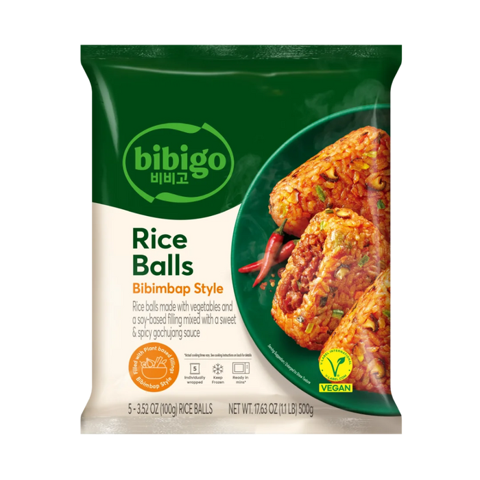 Frozen Bibigo Rice Balls - Bibimbap Style 500gm (Only Berlin Delivery)