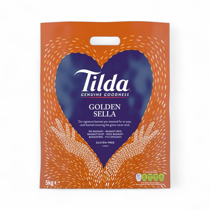 Tilda Golden Sella Basmati Rice 5kg