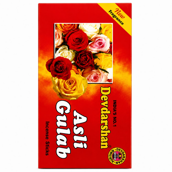 Devdarshan Incense Sticks - Asli Gulab 25gm