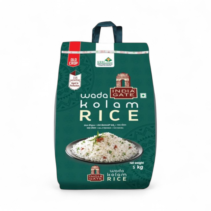 India Gate - Wada Kolam Rice 5kg (BBE: 12.2027)