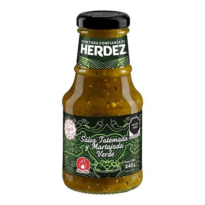 Herdez Salsa Verde - Tatemada y Martajada 240gm