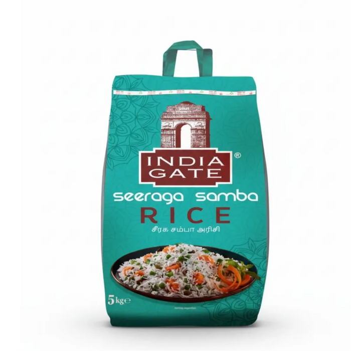 India Gate - Seeraga Samba Rice 5kg (BBE: 12.2027)