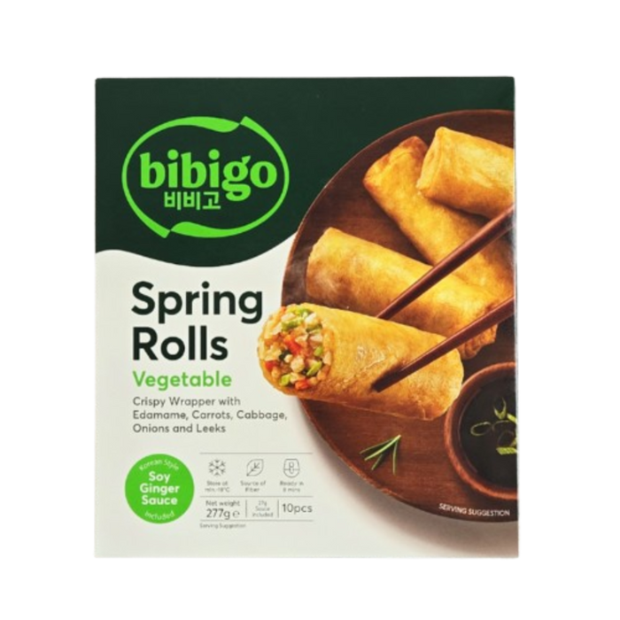 Frozen Bibigo Spring Roll - Vegetable (10pcs) 227gm (Only Berlin Delivery)