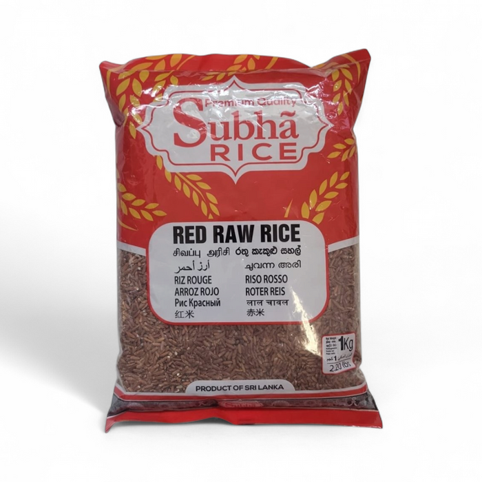 Subha Red Raw Rice 1kg