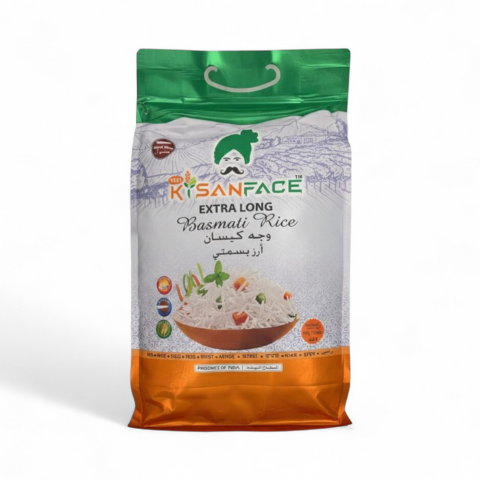 Kisanface Extra Long Basmati Rice 1kg