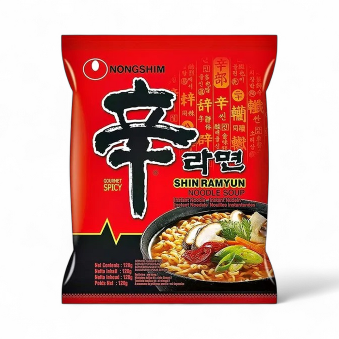 Nongshim Shin Ramyun Nudeln – Gourmet würzig 120 g 