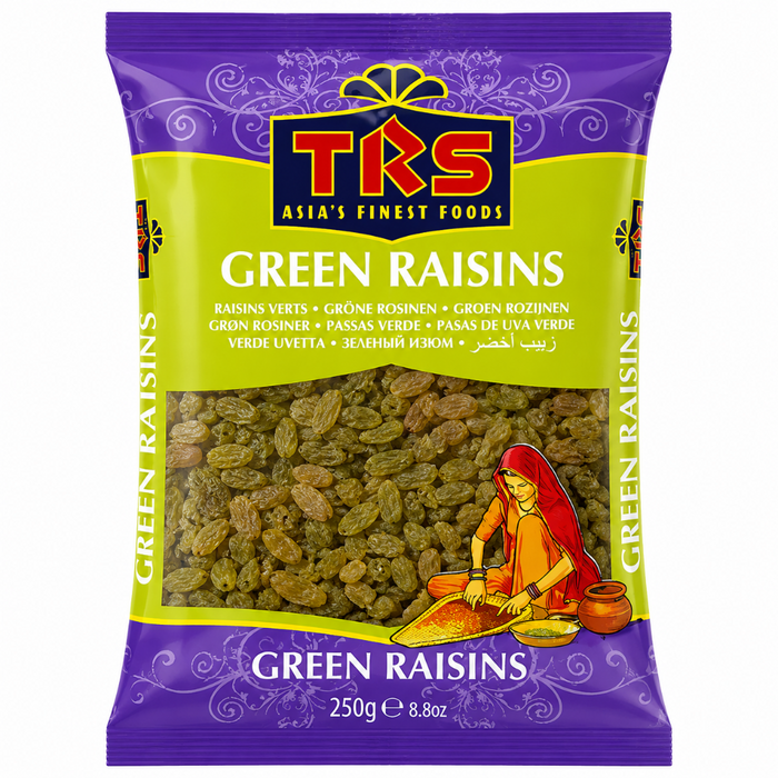 TRS Green Raisins 250gm (BBE : 09.2026)