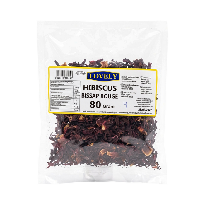 Lovely - Hibiscus (Bissap Rouge) 80gm