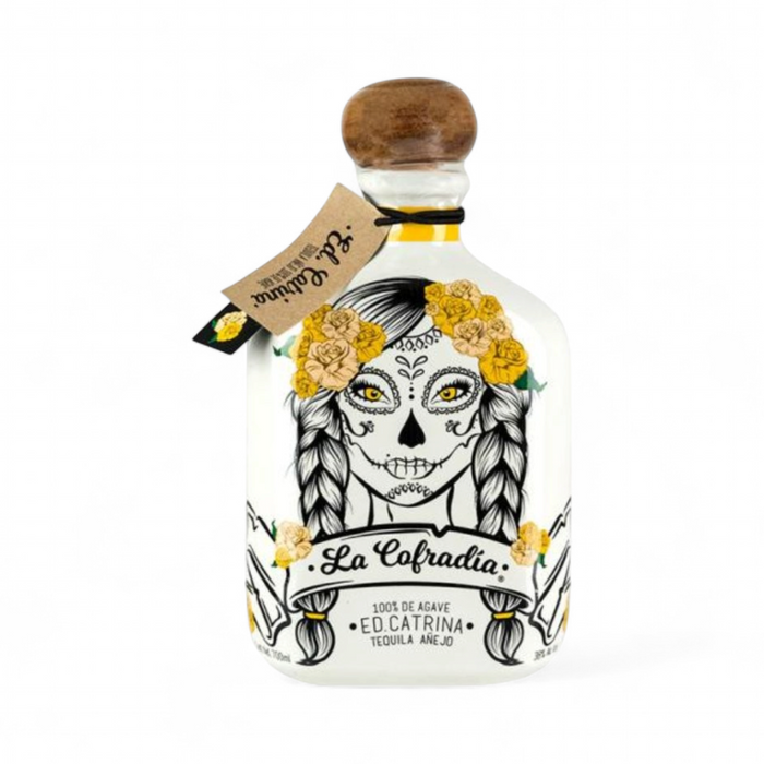 La Cofradia Ed Catrina - Tequila Añejo (38% vol) 700ml - Only Berlin Delivery