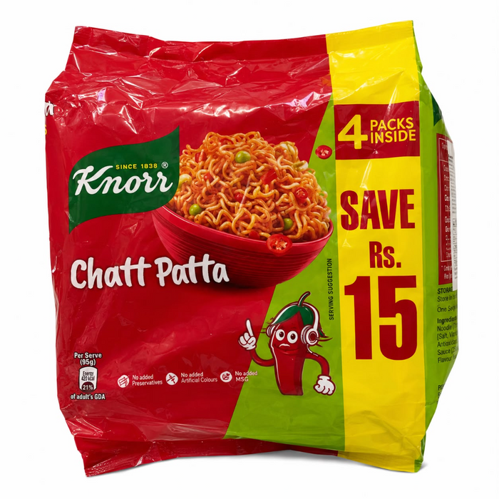 Knorr Noodles - Chatpatta (Pack of 4) 200gm
