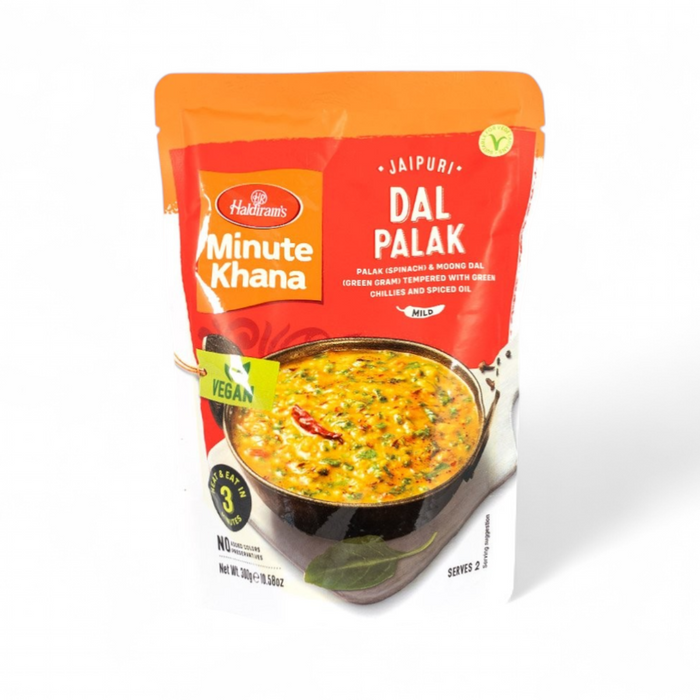 Haldiram's Minute Khana - Dal Palak (Vegan) 300gm