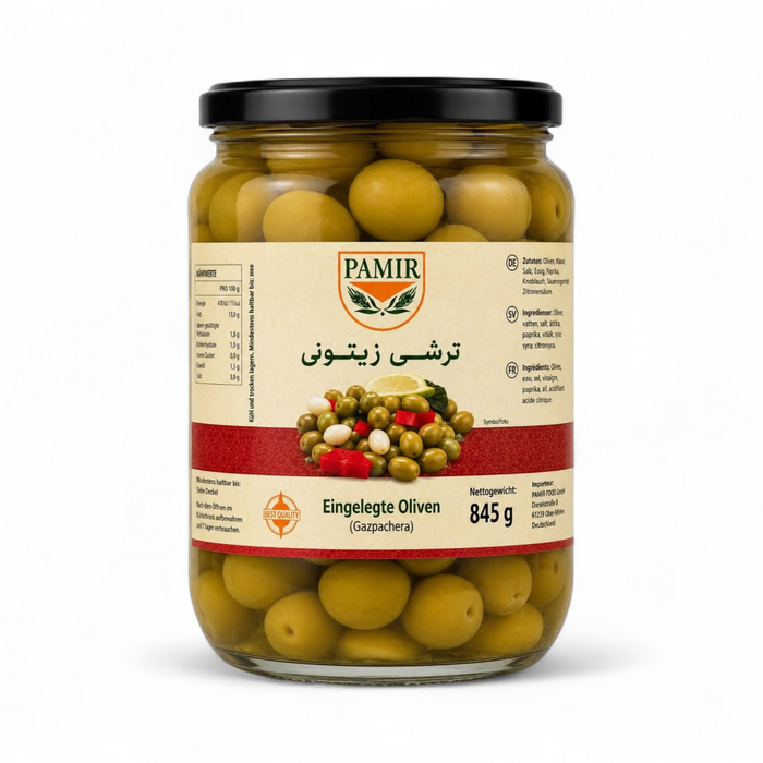 Pamir - Eingelegt Oliven (Gazpachera) 845gm