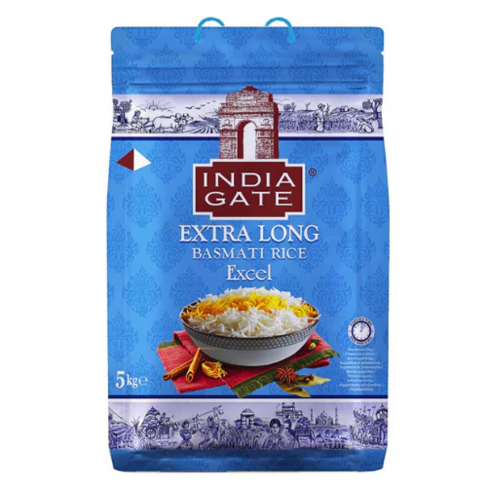 India Gate Basmati Rice - Excel (Extra Long) 5kg